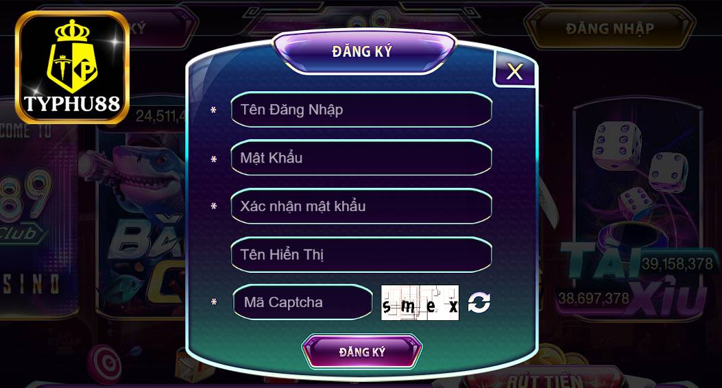 Ảnh minh họa điều khoản tài khoản Typhu88