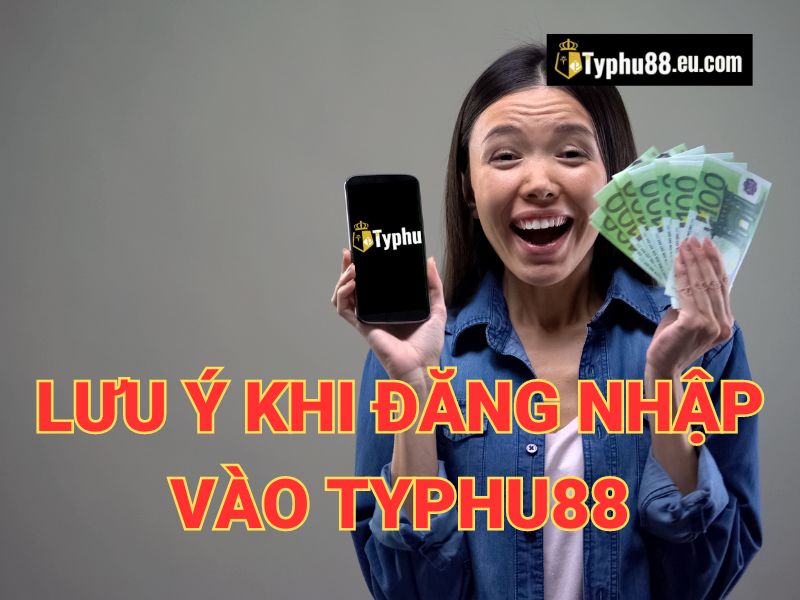 Ảnh minh họa lưu ý bảo mật khi đăng nhập Typhu88
